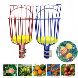 Giỏ hái trái cây dụng cụ giật hái trái cây lồng vặt hoa quả trên cao tiện lợi HT-shopls 8