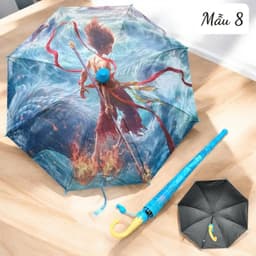 Ô Dù Hình Kuromi, Melody, Baby three, NaTra Cán Dài Tặng Kèm Còi  Màu Hồng, Màu Tím Cho Bé Gái - Ô Dù Trẻ Em Cao Cấp 5