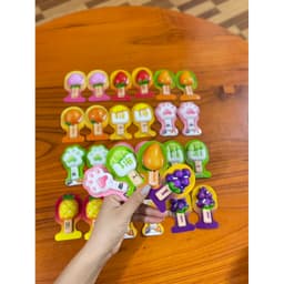 Combo 1kg Thạch Que Kem Hương Trái Cây Phô Mai Sữa Chua Hình Trái Cây, Que Kem, Chân Mèo, Móng Vuốt 4