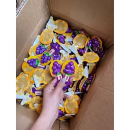 Combo 1kg Thạch Que Kem Hương Trái Cây Phô Mai Sữa Chua Hình Trái Cây, Que Kem, Chân Mèo, Móng Vuốt 8