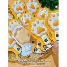 Combo 1kg Thạch Que Kem Hương Trái Cây Phô Mai Sữa Chua Hình Trái Cây, Que Kem, Chân Mèo, Móng Vuốt 9