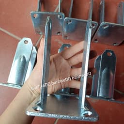 [KKTHN] Càng Bánh Xe Đẩy Dày 5.5 Ly Cho Bánh Xe Đường Kính D150, D200 Siêu Tải Trọng 2