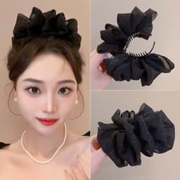 Kẹp tóc càng cua,kẹp búi củ tỏi 3 răng dài xinh xắn cho nữ (sỉ 14,9k) 3