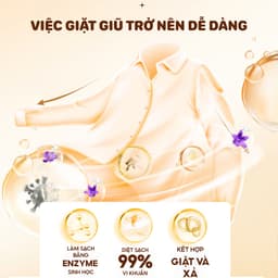 Nước Giặt Xả TOPGIA 2L Hương Huyền Diệu Đánh Bay Vết Bẩn Lưu Hương Thơm Lâu 72H Bảo Vệ Sợi Vải 5