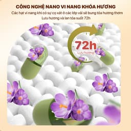 Nước Giặt Xả TOPGIA 2L Hương Huyền Diệu Đánh Bay Vết Bẩn Lưu Hương Thơm Lâu 72H Bảo Vệ Sợi Vải 6