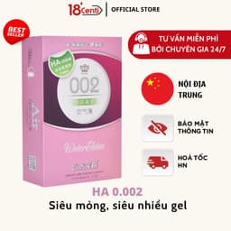 Bao Cao Su OLO Ha For Women Climax Siêu Mỏng Dưỡng Ẩm Có Gai Li Ti Tăng Khoái Cảm - Hộp 10 Bao 1