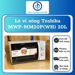 Lò vi sóng Toshiba MWP-MM20P(WH) - Dung tích 20 lít - Hàng chính hãng - Bảo hành 12 tháng toàn quốc 1