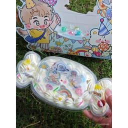 [2025] combo 5 Hộp bánh kem thiếu nhi 1/6, hộp bánh thiếu nhi bé trai bé gái, hộp hình chiếc kẹo mẫu mới 2025 6