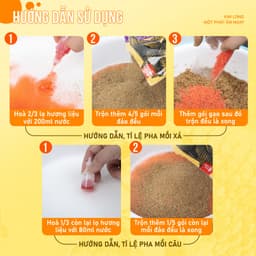 Mồi Câu Chép Vương KIM LONG 500g - 3 Trong 1 (kèm hương liệu và gạo xả) 3