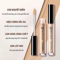 [Zeesea] Kem Che Khuyết Điểm ZEESEA Độ Che Phủ Cao Che Thâm Mụn Che Quầng Thâm Mắt Che Mụn Đỏ Hiệu Qủa Lâu Trôi 5