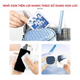 Khăn Lau Nano Chống Bám Hơi Nước AnDu Lau Sạch Bụi Bẩn, Khử Khuẩn, Chống Nhờn Mặt Kính 8