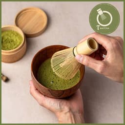 Chổi chasen pha trà matcha 80/100/120 sợi | Matcha bamboo whisk 2
