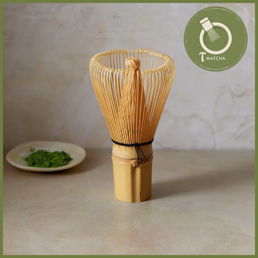 Chổi chasen pha trà matcha 80/100/120 sợi | Matcha bamboo whisk
