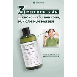 Nước cân bằng không cồn cho da mụn Caryophy Portulaca Toner 300ml 9