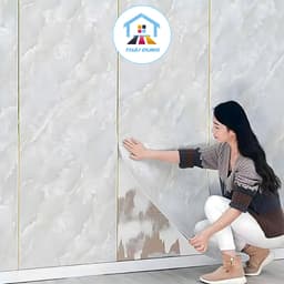 Cuộn Xốp PVC ( 60cm x 3m ) vân đá hoa cương sẵn keo tự dính, siêu đẹp chống thấm nước, phủ bóng 6