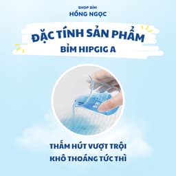 [Rẻ Vô Địch] Combo 200 miếng Bỉm HIPGIG A Quần Trẻ Em thấm hút tốt, mềm mại đủ size S-/6XL, Bỉm bản nâng cấp 6