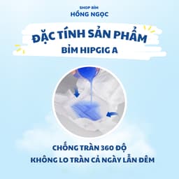 [Combo 100 miếng] Tã Bỉm Quần Hipgig A form xuông bản nâng cấp đủ size S-6XL, Bỉm chất lượng giá rẻ cho bé 8
