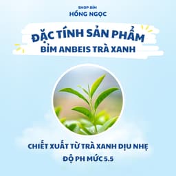 Tã Bỉm Dán/Quần ANBEIS ORGANIC Hàng Nội Địa Cao Cấp Đủ Size NB/S/M/L/XL/2XL/3XL 6