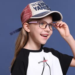Gọng kính cận TRẺ EM nam nữ NARO EYEWEAR  dáng nhựa dẻo siêu bền, siêu nhẹ khó gãy cho bé từ 3-11 tuổi 9
