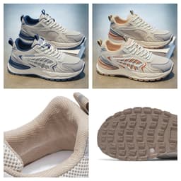 [TẶNG LÓT CSN] Giày Nam Đi Làm FASASTORE Sneaker Đế Cao Su Dày Êm Chân Phối Lưới Thoáng Khí  8