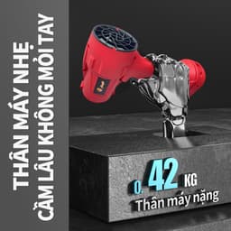 <NEW> Máy Thổi Phản Lực Turbofan Không Dây Động Cơ không Chổi Than, Thổi Lá, Máy Thổi Bụi 910-909, Chân Phổ Thông 6