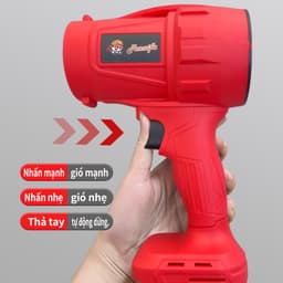 Máy Thổi Phản Lực Turbofan Không Dây Tonnifu, Quạt Thổi Lá, Máy Thổi Bụi Không Dây, Chân Phổ Thông 910 3