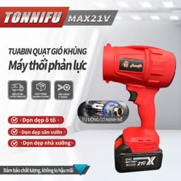 <NEW> Máy Thổi Phản Lực Turbofan Không Dây Động Cơ không Chổi Than, Thổi Lá, Máy Thổi Bụi 910-909, Chân Phổ Thông 1