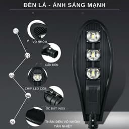Đèn lá năng lượng mặt trời Mayor Wolf 50w,100w 2