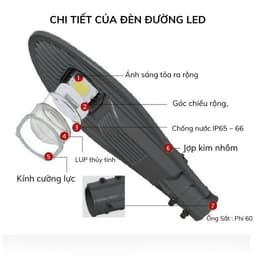 Đèn lá năng lượng mặt trời Mayor Wolf 50w,100w 3