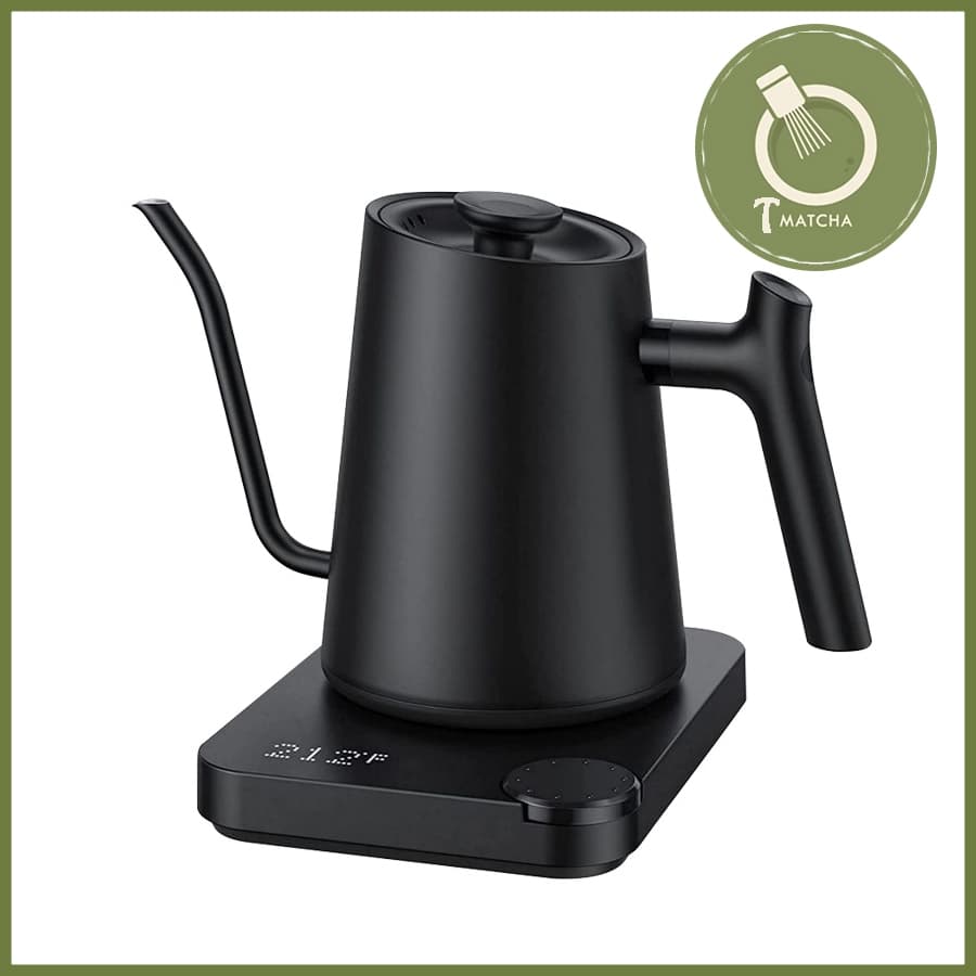 Ấm đun nước cổ ngỗng điều chỉnh được nhiệt độ đun 900ml [ MẪU NẮP CHÉO ]