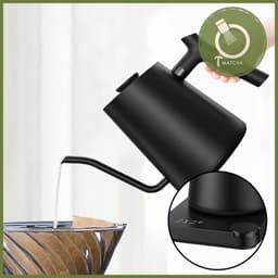 Ấm đun nước cổ ngỗng điều chỉnh được nhiệt độ đun 900ml [ MẪU NẮP CHÉO ] 2