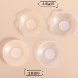(Chuyên sỉ)Hộp 5 đôi dán silicon trong suốt mẫu mới 1408 LILIRIA 2
