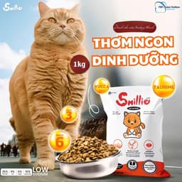 [BAO 20KG] Thức Ăn Hạt Smillie Cho Mèo Trưởng Thành Vị Cá Hồi, ngon bổ rẻ 5