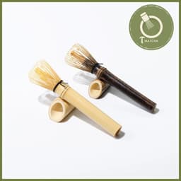 Chổi chasen dài pha trà matcha 32 sợi | Long bamboo whisk 1