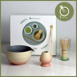 Đế gác chổi chasen mẫu men mix màu (KJ-01) | Dụng cụ matcha 2