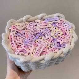 Túi 32 kẹp tách nhiều màu Ngọt Ngào Thời Trang Cho Bé Gái Dễ Thương phong cách HQ free ship 2