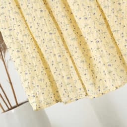 Chân váy maxi hoa nhí 2081, thiết kế cạp chun co giãn, phong cách vintage nhẹ nhàng 8
