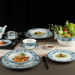 Bộ Chén Dĩa Sứ Cao Cấp Minh Long - Jasmine - Thôn dã 3
