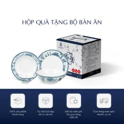 Bộ Chén Dĩa Sứ Cao Cấp Minh Long - Jasmine - Thôn dã 7