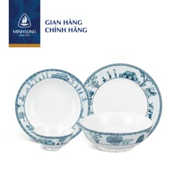 Bộ Chén Dĩa Sứ Cao Cấp Minh Long - Jasmine - Thôn dã 1