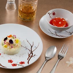 Bộ Chén Dĩa Sứ Cao Cấp Minh Long - Daisy - Hồng Mai 3