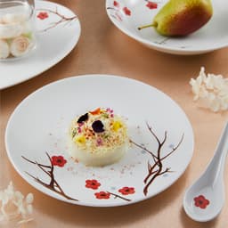 Bộ Chén Dĩa Sứ Cao Cấp Minh Long - Daisy - Hồng Mai 2
