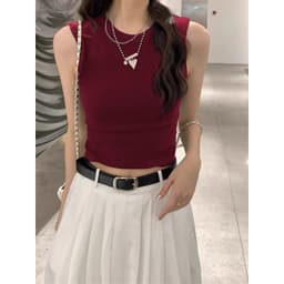 Áo Ba Lỗ Nữ Cotton Mịn Mát LENOGl, Áo 2 Dây Nữ Bản To, TankTop Nữ Phù Hợp Đi Tập Đi Chơi m681 5
