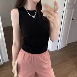 Áo Ba Lỗ Nữ Cotton Mịn Mát LENOGl, Áo 2 Dây Nữ Bản To, TankTop Nữ Phù Hợp Đi Tập Đi Chơi m681 6