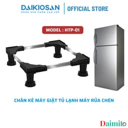 Chân kê máy giặt, tủ lạnh, máy rửa chén Daimito inox cao cấp [Hỏa tốc HCM] 5