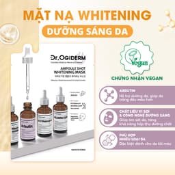 Mặt Nạ Vải Vi Sợi Giúp Cấp Ẩm, Hỗ Trợ Sáng Da Phù Hợp Mọi Loại Da Dr.Ogiderm Ampoule Shot Mask 30ml 9