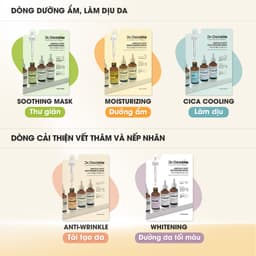 Mặt Nạ Vải Vi Sợi Giúp Cấp Ẩm, Hỗ Trợ Sáng Da Phù Hợp Mọi Loại Da Dr.Ogiderm Ampoule Shot Mask 30ml 2
