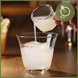 Cốc thủy tinh pha matcha miệng xòe (BG18) 2