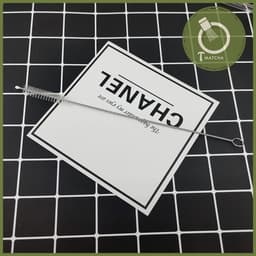 Ống hút thủy tinh trong suốt thẳng, cong 20cm 4