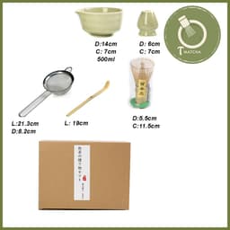 Bộ combo 4 dụng cụ pha matcha ( mã CW-01) 4